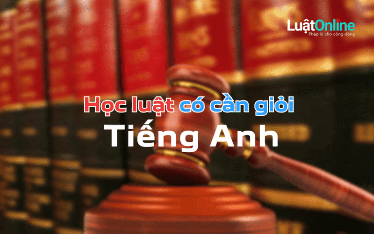 Học luật có cần giỏi tiếng Anh?