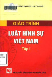 Giáo trình Luật hình sự PDF - Đại học luật Hà Nội
