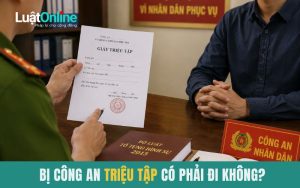 Bị công an triệu tập có phải đi không