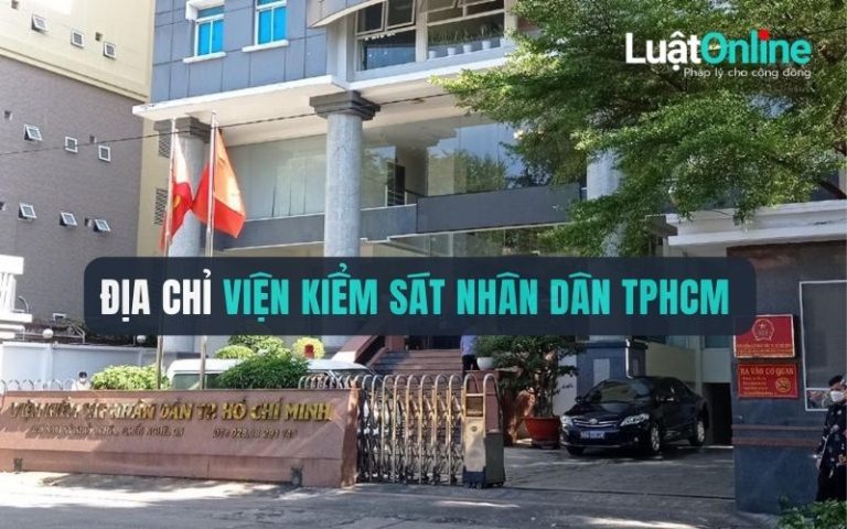Địa chỉ Viện kiểm sát nhân dân Thành phố Hồ Chí Minh ở đâu?
