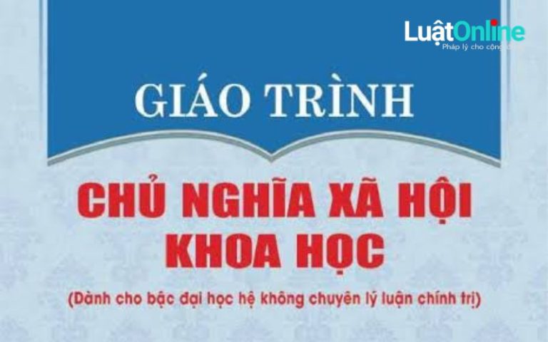 Giáo trình Chủ nghĩa xã hội khoa học PDF