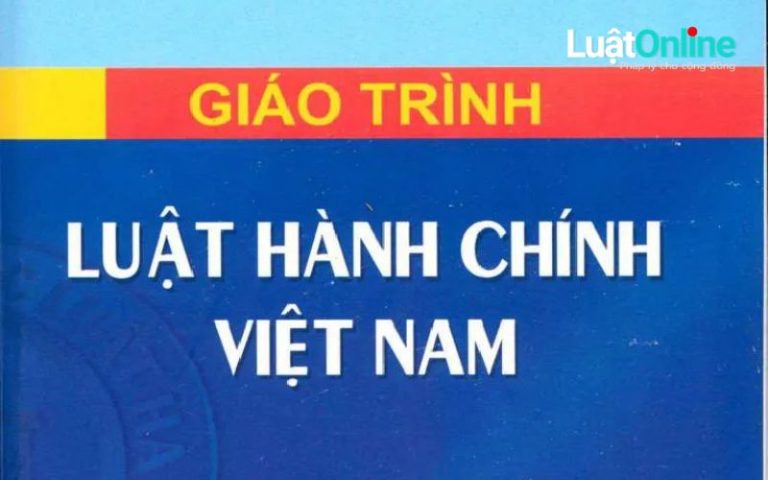 Giáo trình Luật hành chính Đại học luật Hà Nội PDF