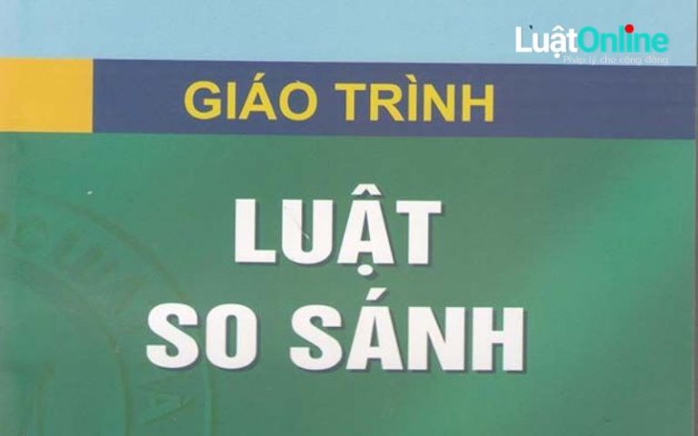 Giáo trình Luật so sánh Đại học luật Hà Nội PDF
