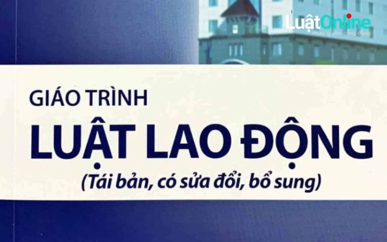 Giới thiệu Giáo trình Luật Lao động PDF mới nhất