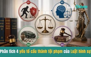 Phân tích 4 yếu tố cấu thành tội phạm của Luật hình sự